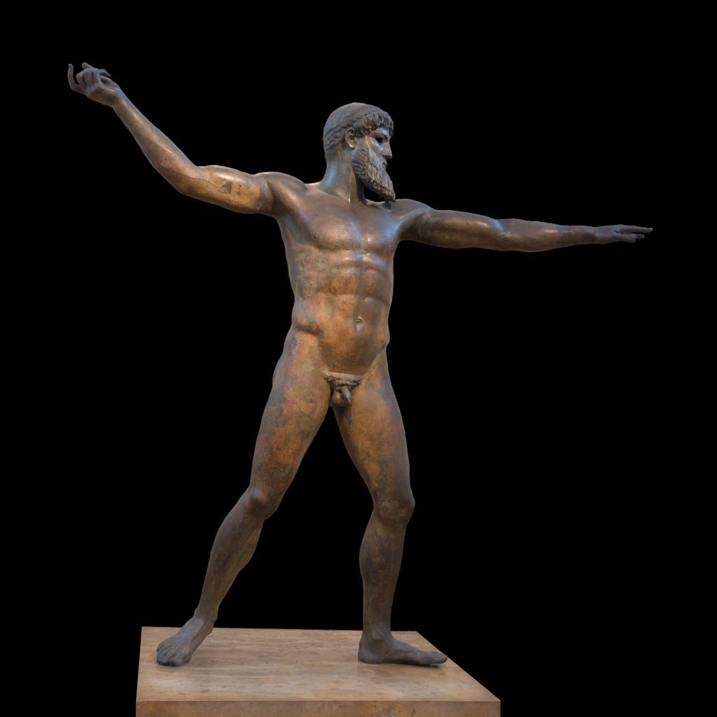 Az Artemisz bronzszobra